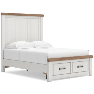 Savonport Full Panel Storage Bed