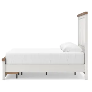 Savonport Full Panel Storage Bed