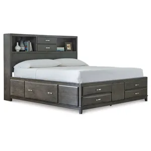 Caitbrook Queen Storage Bed, Dresser and Nightstand