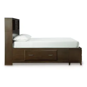 Vanmore Queen Storage Bed, Dresser and Mirror