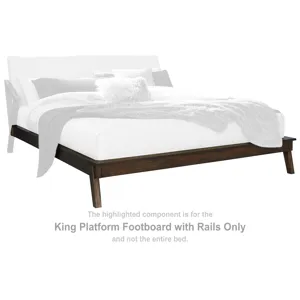 Kisper King Platform Footboard with Rails