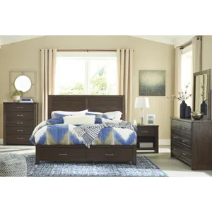 Darbry Queen Panel Bed with Storage