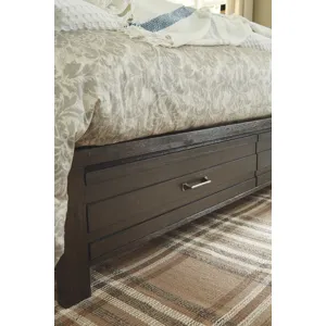 Darbry Queen Panel Bed with Storage