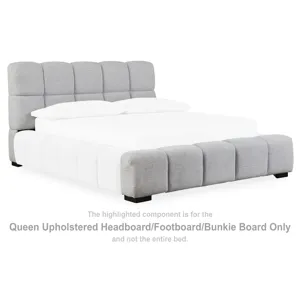 Grendusk Queen Upholstered Headboard/Footboard/Bunkie Board