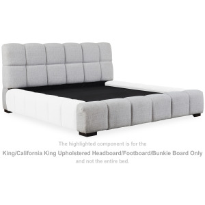 Jesstean King/California King Upholstered Headboard/Footboard/Bunkie Board