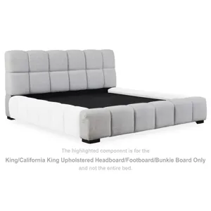 Jesstean King/California King Upholstered Headboard/Footboard/Bunkie Board