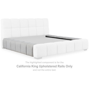 Grendusk California King Upholstered Rails