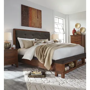 Ralene Queen Upholstered Panel Bed