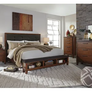 Ralene Queen Upholstered Panel Bed
