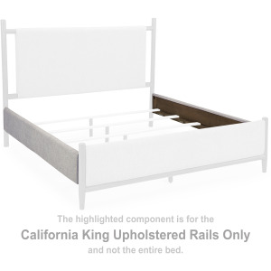 Lyncott California King Upholstered Rails