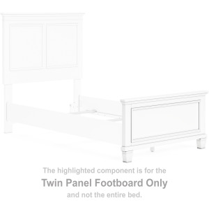 Fortman Twin Panel Footboard