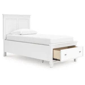 Fortman Twin Panel Storage Bed
