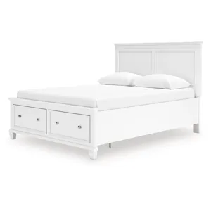 Fortman Queen Panel Storage Bed