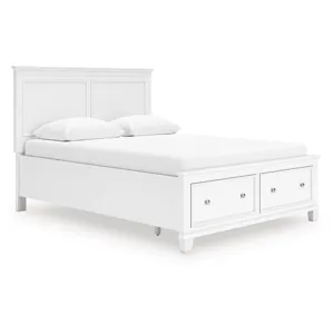 Fortman Queen Panel Storage Bed