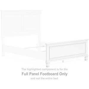 Fortman Full Panel Footboard