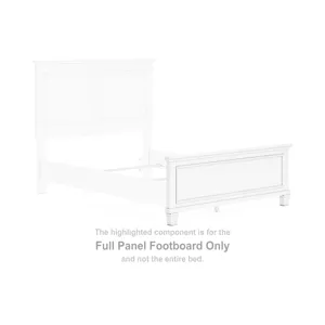 Fortman Full Panel Footboard