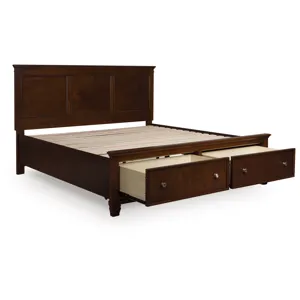 Danabrin California King Panel Storage Bed