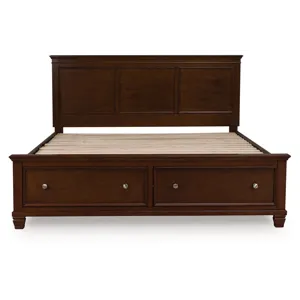 Danabrin California King Panel Storage Bed