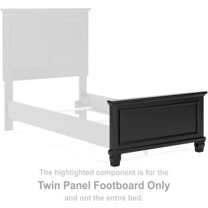Lanolee Twin Panel Footboard