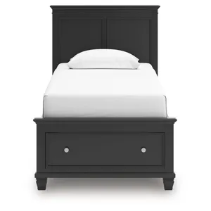 Lanolee Twin Panel Storage Bed