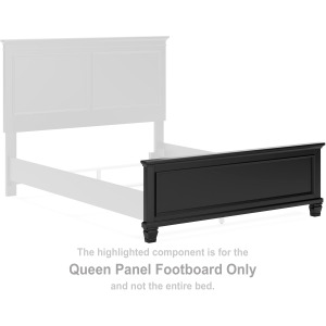 Lanolee Queen Panel Footboard