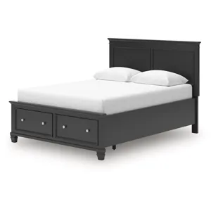 Lanolee Queen Panel Storage Bed