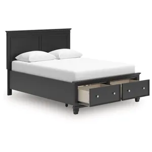 Lanolee Queen Panel Storage Bed