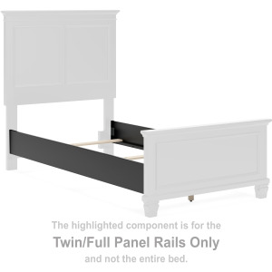 Lanolee Twin/Full Panel Rails