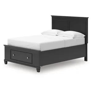 Lanolee Full Panel Storage Bed
