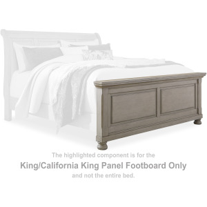 Lettner King/California King Panel Footboard
