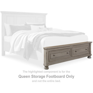 Lettner Queen Storage Footboard