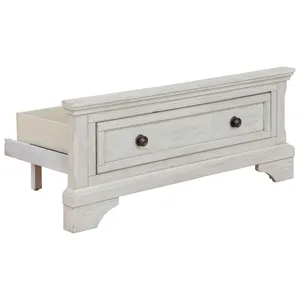 Robbinsdale Twin Storage Footboard with Roll Slats