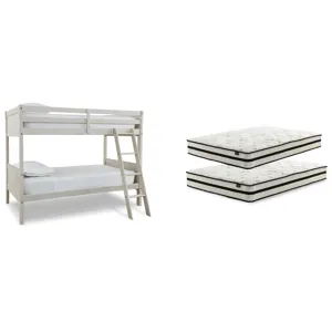 Robbinsdale Bunk Bed and Mattresses