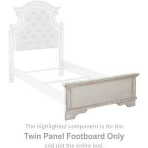 Realyn Twin Panel Footboard