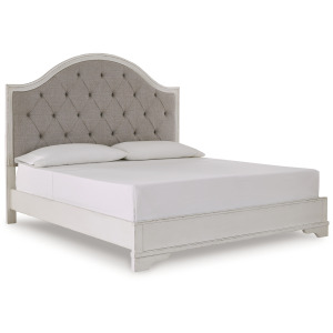 Moraway King Upholstered Panel Bed