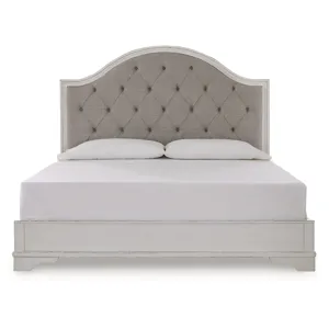 Moraway King Upholstered Panel Bed