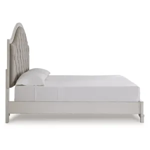 Moraway King Upholstered Panel Bed