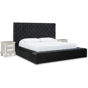 Lindenfield King Storage Bed and 2 Nightstands