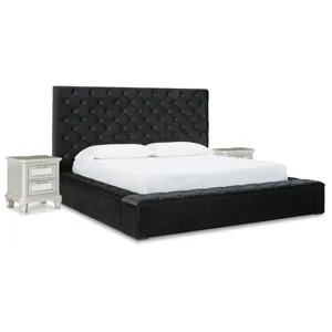 Lindenfield King Storage Bed and 2 Nightstands