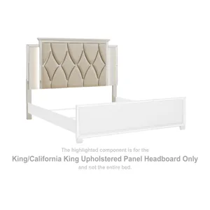 Lindenfield King/California King Upholstered Panel Headboard