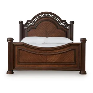 Lavinton Queen Poster Bed and 2 Nightstands