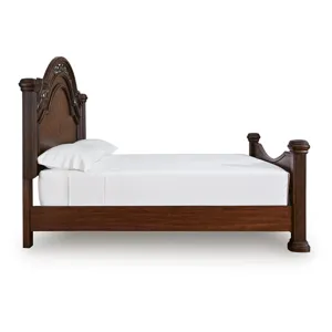 Lavinton Queen Poster Bed and 2 Nightstands
