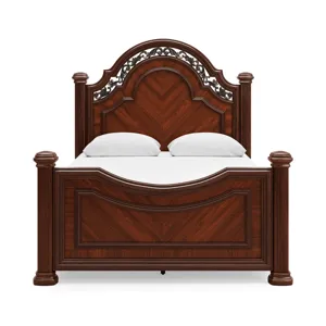 Lavinton Queen Poster Bed, Dresser, Mirror, Chest and Nightstand
