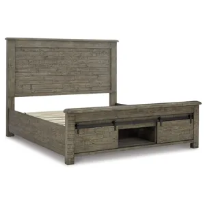 Brennagan King Panel Bed with Storage