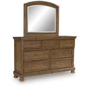 Feddinger Dresser and Mirror