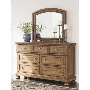 Vandenmore Queen Sleigh Bed, Dresser, Mirror, Chest and Nightstand
