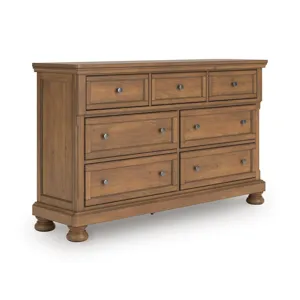 Feddinger California King Panel Storage Bed, Dresser and Nightstand