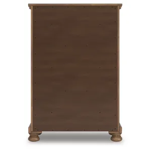 Vandenmore Queen Panel Bed, Dresser, Mirror, Chest and Nightstand