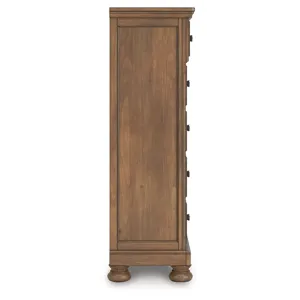 Vandenmore Queen Panel Bed, Dresser, Mirror, Chest and Nightstand