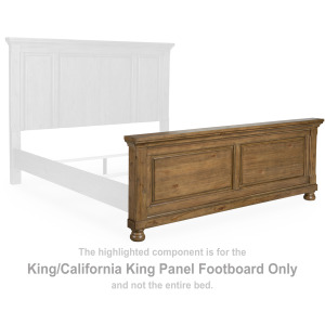 Vandenmore King/California King Panel Footboard